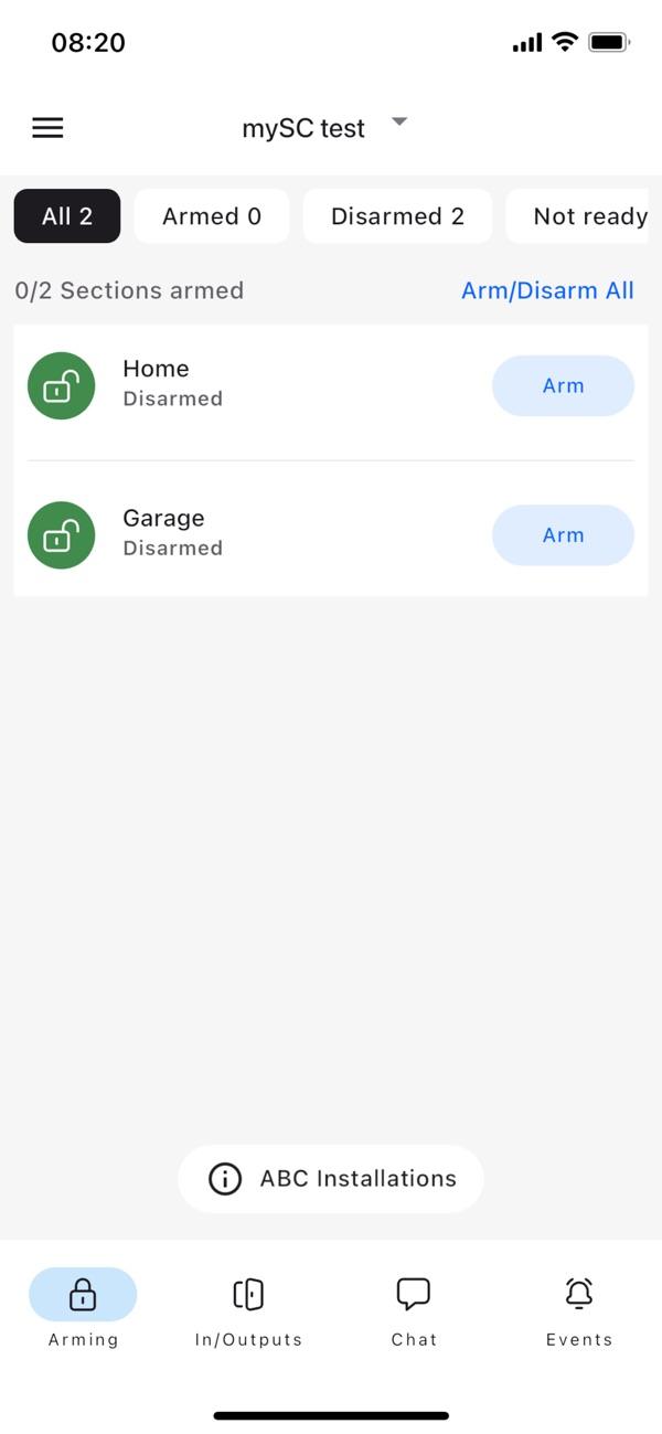 mySmartControl-app van Alphatronics